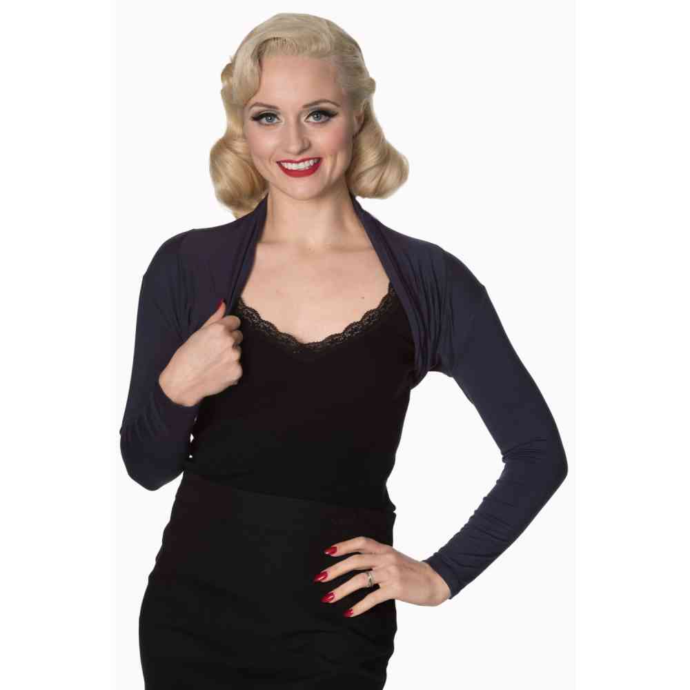 Dancing Days - FOLDED Bolero - Blauw